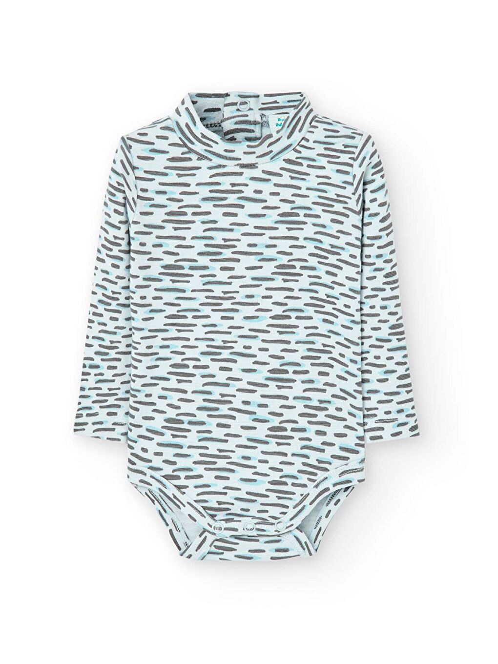 Gri Erkek Bebek 2Li Set Desenli-2