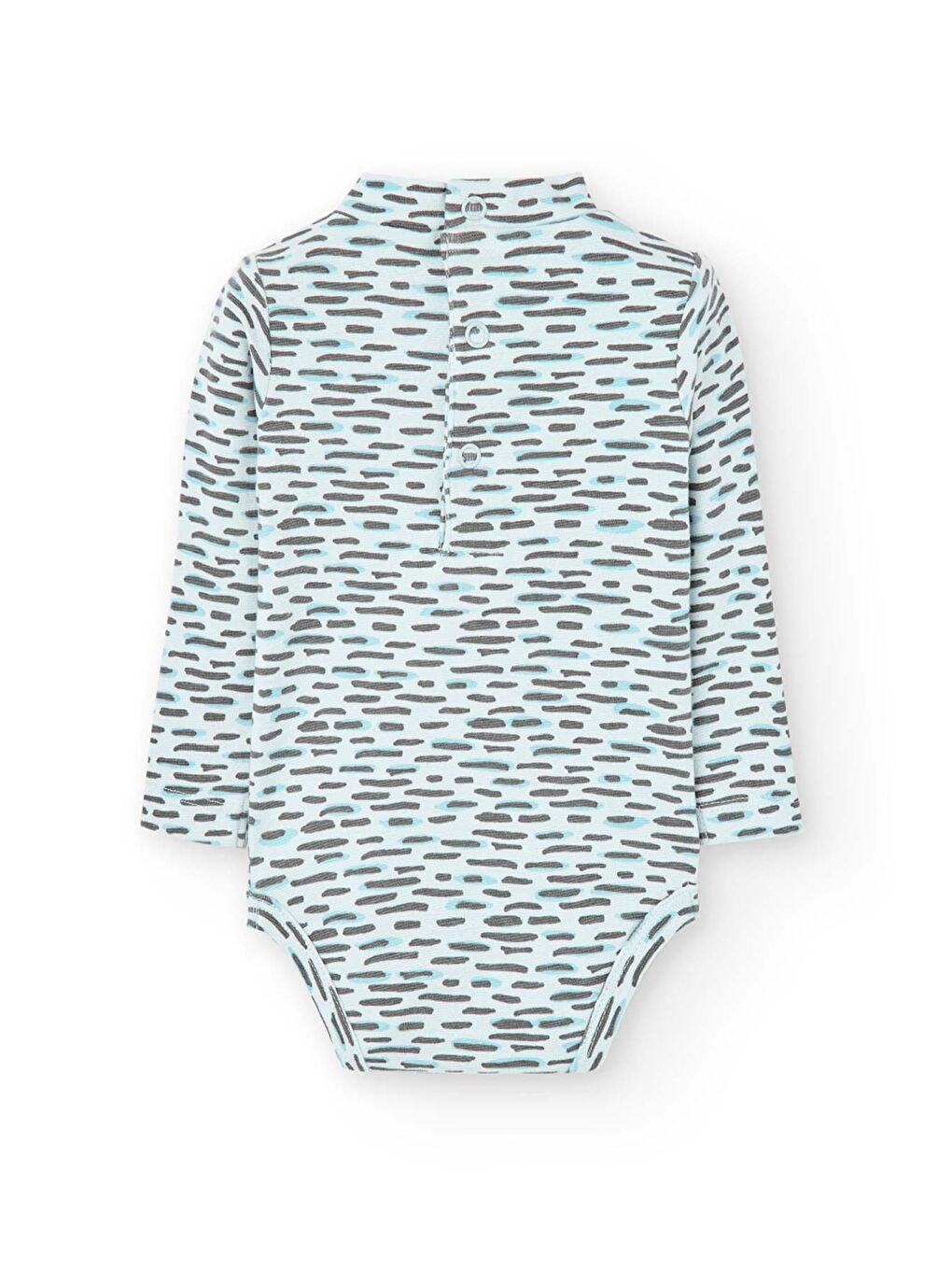 Gri Erkek Bebek 2Li Set Desenli-3