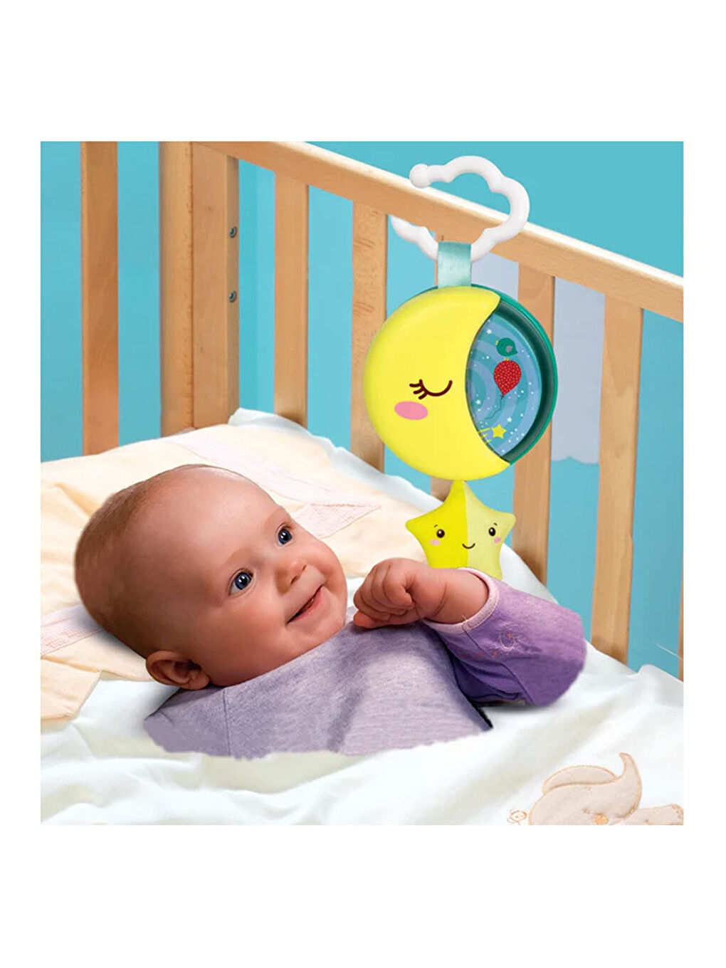 Baby Melodili Ay Müzik Kutusu 17796-2