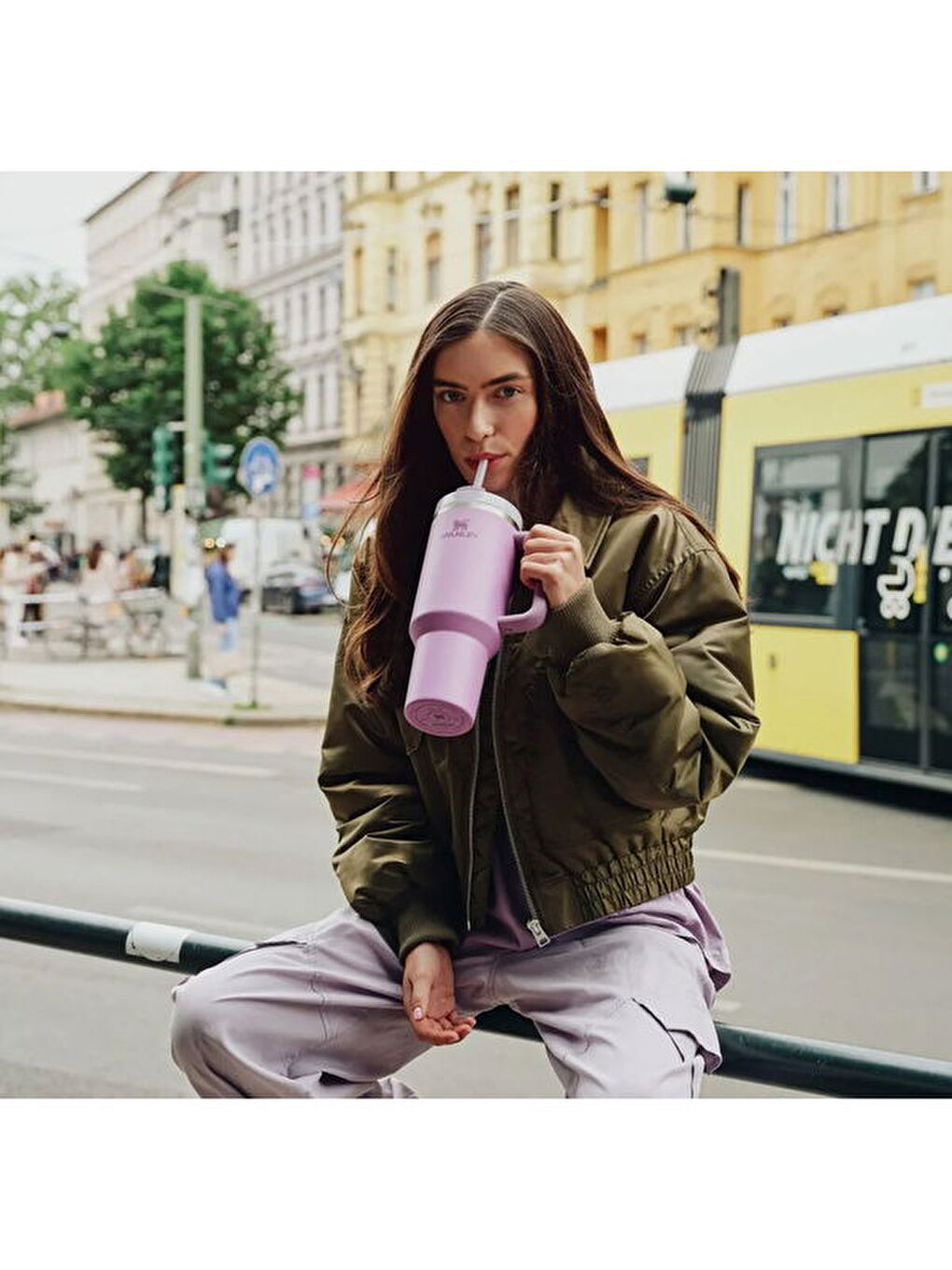 Termos The Quencher H2.O Flow State Tumbler Lilac - 1,18 lt-6