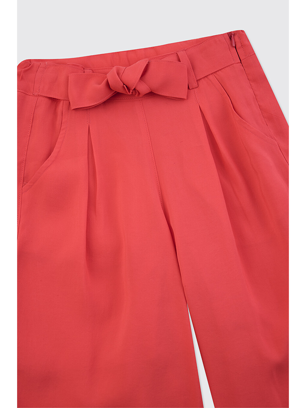 Kız Çocuk Kırmızı Pantolon-2