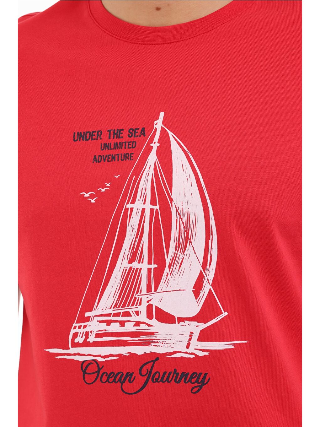 ML ETCOR 11MRN200 5FX Kırmızı Erkek Kısa Kol T-Shirt-3