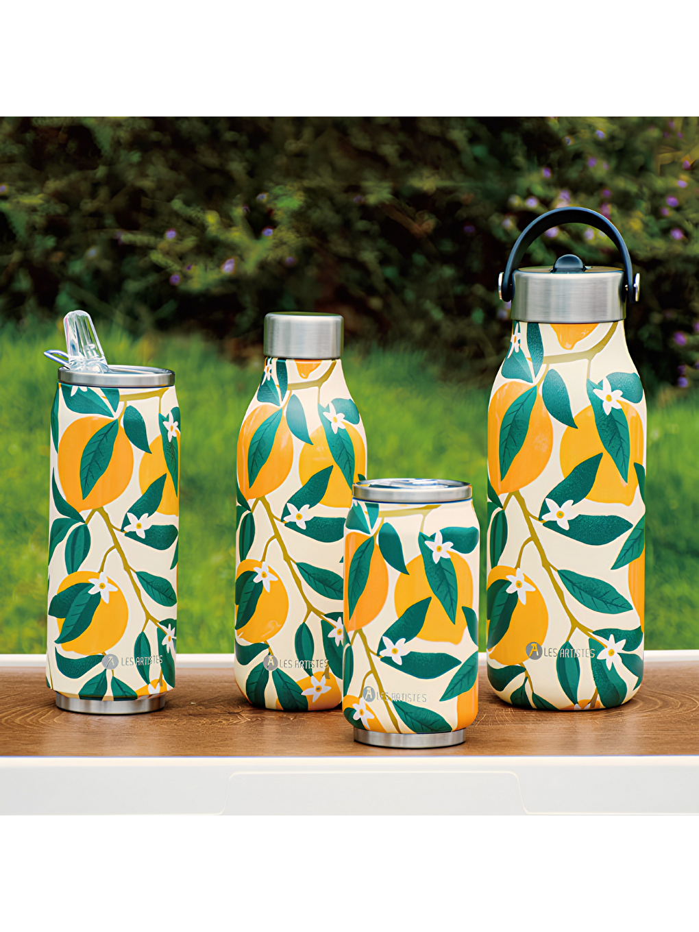 Sarı Isı Yalıtımlı Kutu Çelik Termos 500ml Lemon-5