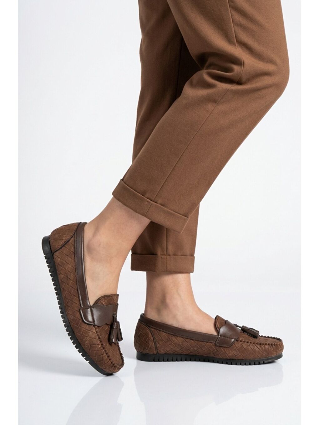 Kahverengi Kahve Hafif Esnek Kadın Casual Ayakkabı 218 Z-1