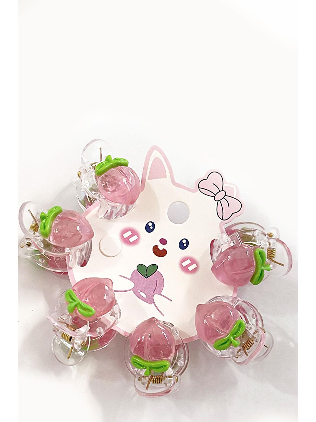 Pembe Pink Peach 6'lı Mini Mandal Set-1