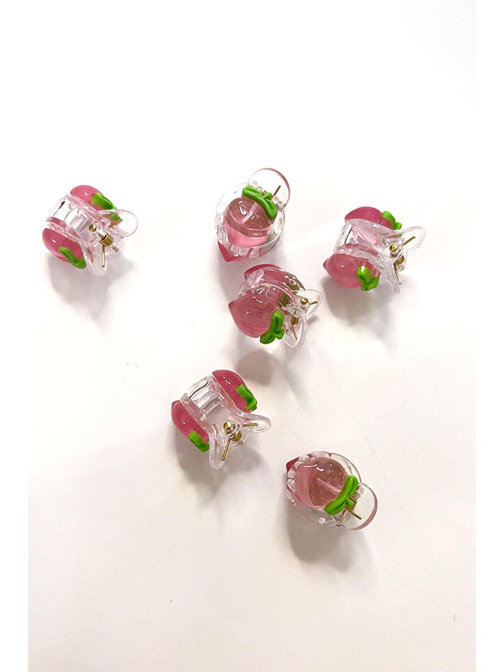 Pembe Pink Peach 6'lı Mini Mandal Set-2