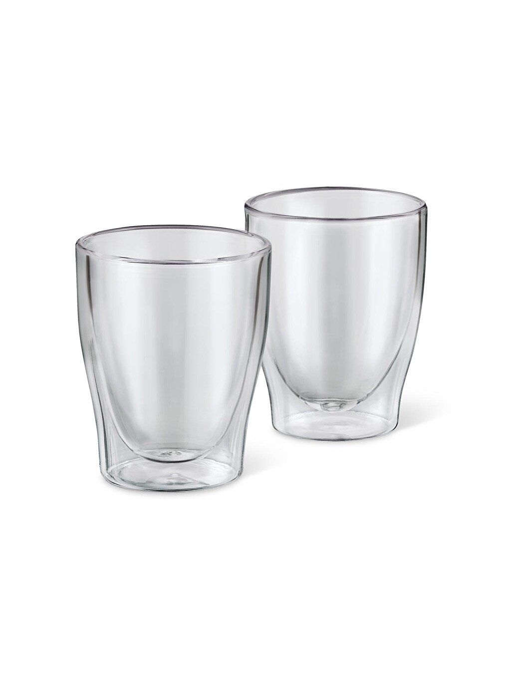 Renksiz Çift Cidarlı Cafe Crema Bardağı, 2'li-4