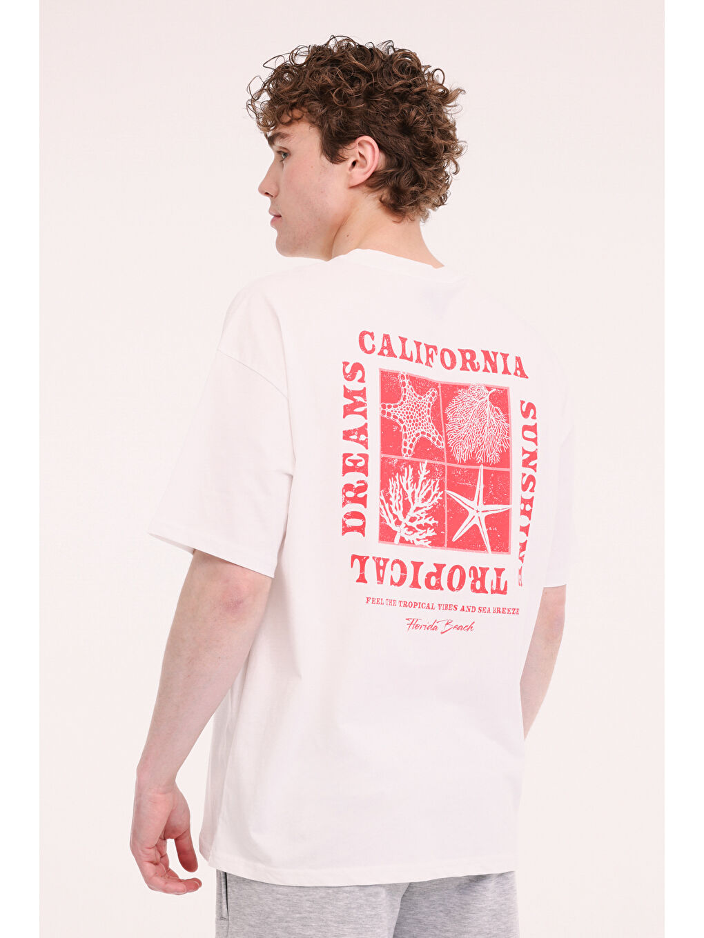 ML JON 11HL113 5PR Beyaz Erkek Kısa Kol T-Shirt-1