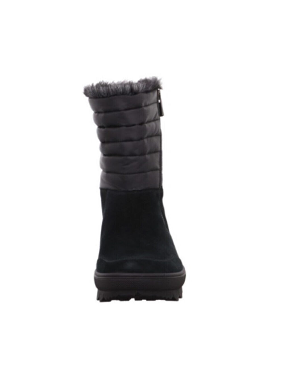 Kadın Bot 2-009900-0000 Novara Gorotex Süet Siyah-2