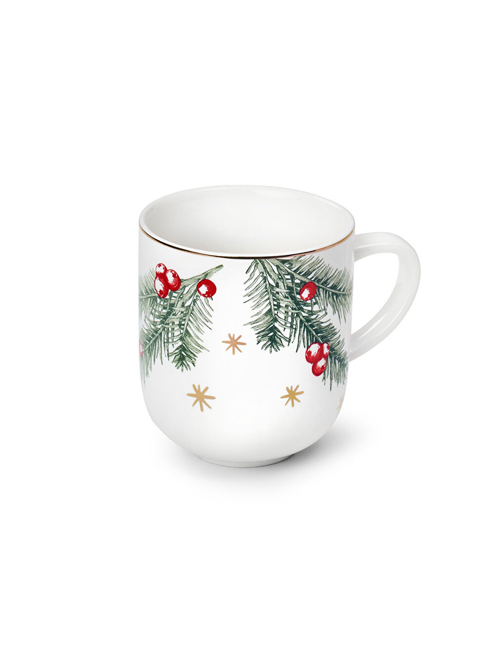 Beyaz Jumbo Kupa, Dekorlu-1