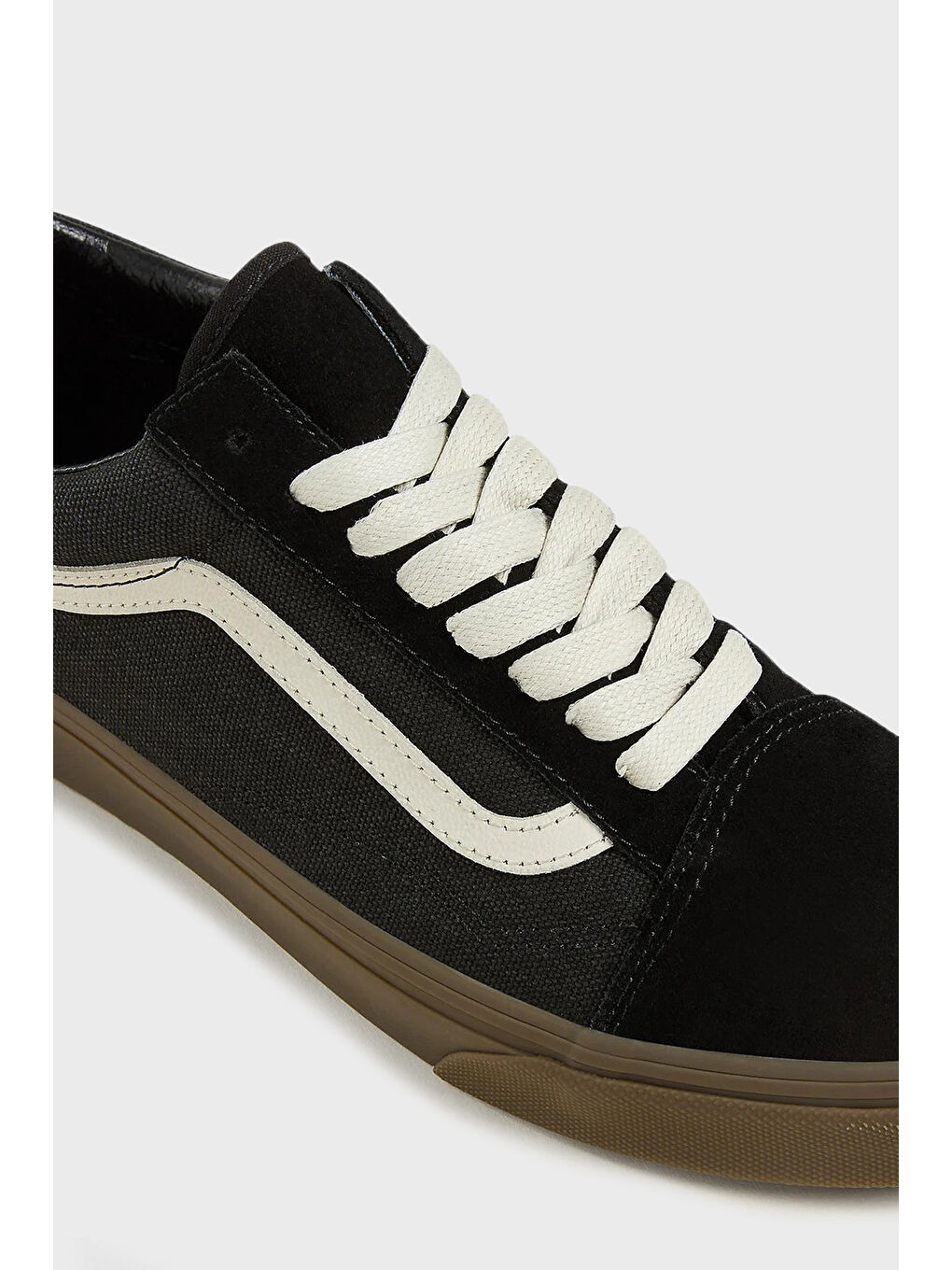 Siyah Old Skool Süet ve Kanvas Sneaker Ayakkabı VN0A2Z42BMA1-4
