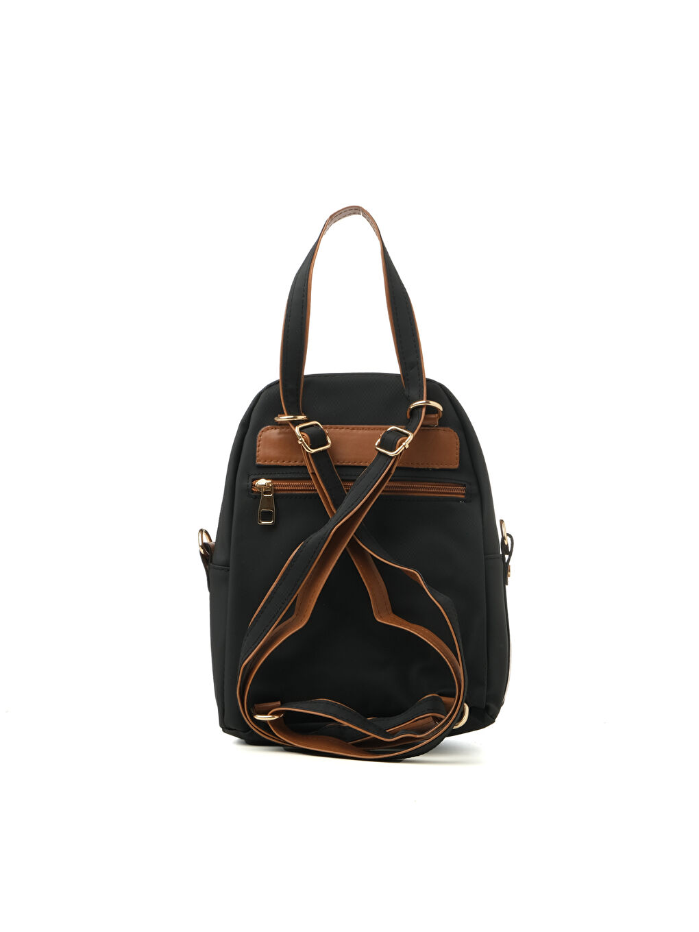 Kadın Sırt Çantası TH-YK12941 Siyah-Taba-4