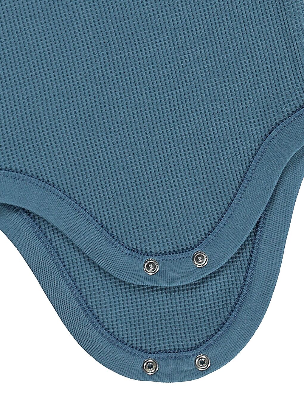 İndigo Baby Basic 3-18 Ay Çıtçıtlı Badi - Mavi-1