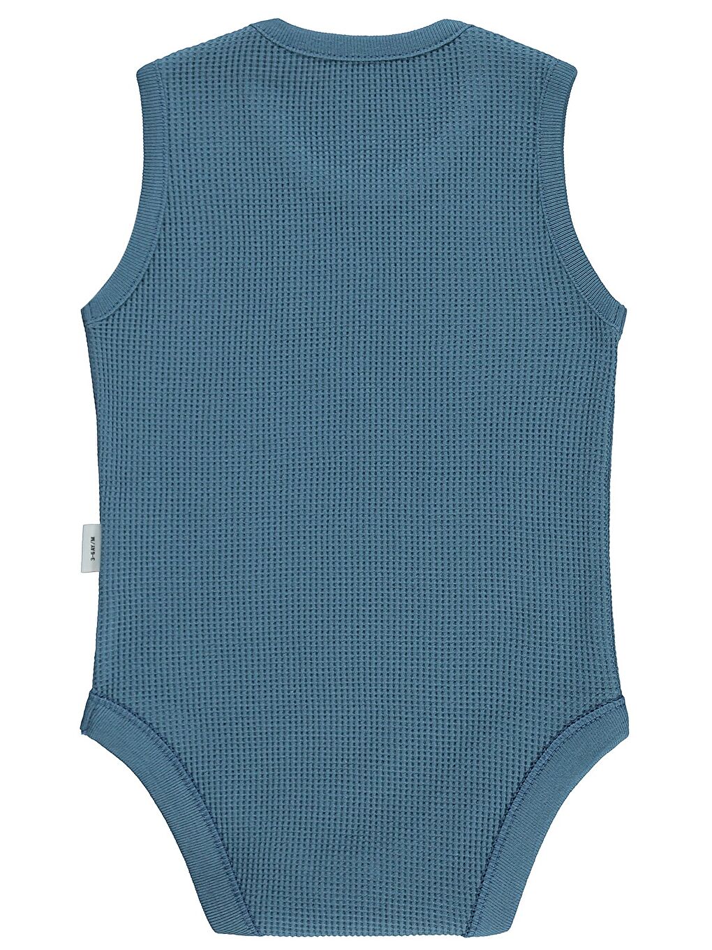 İndigo Baby Basic 3-18 Ay Çıtçıtlı Badi - Mavi-2