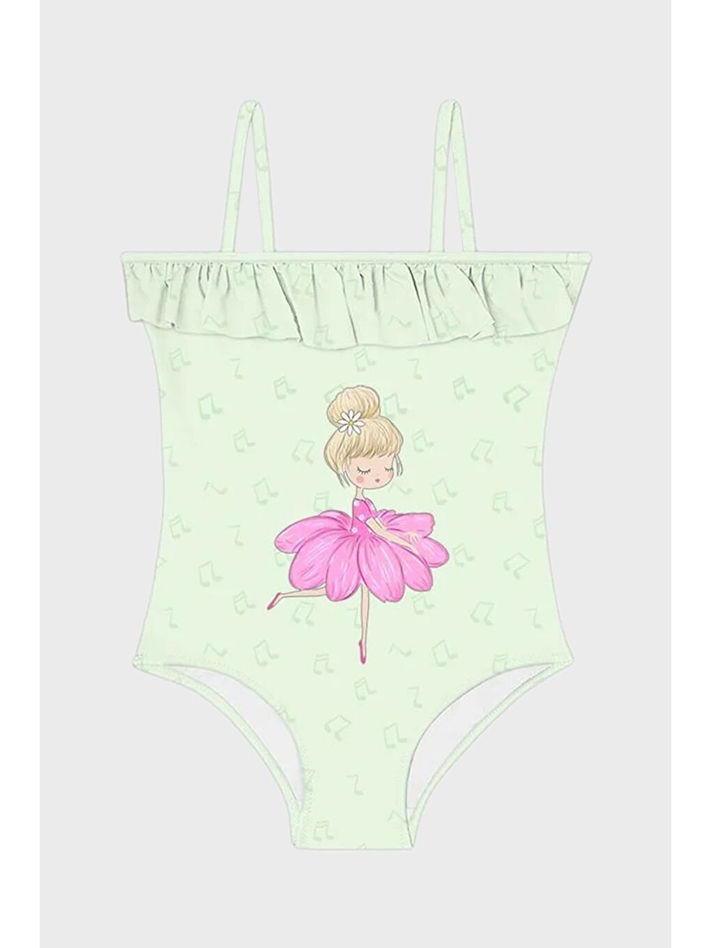 Yeşil Tango İnce Askılı Kolay Kuruyan UV Korumalı Mayo SM2512000108