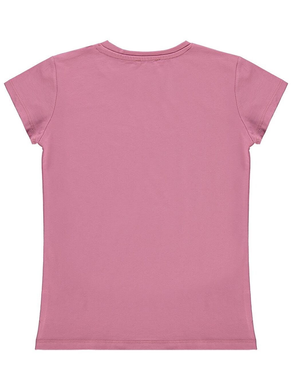 Girls Paris Baskılı 10-13 Yaş Tişört - Pembe-1