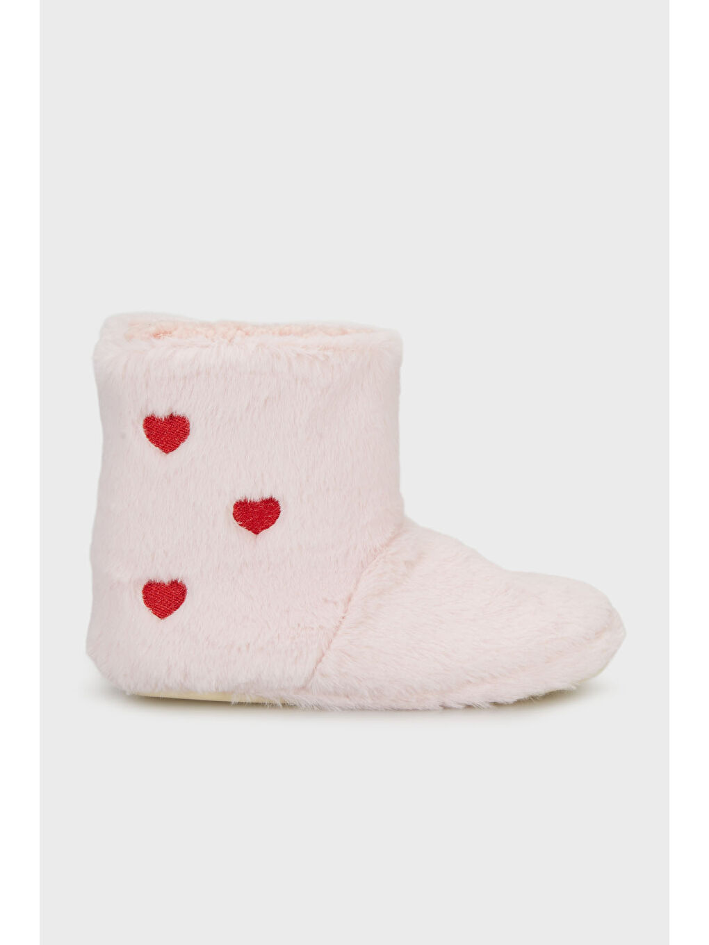 Pembe Kalpli Yumuşak Dokulu Pelüş Panduf 6722005