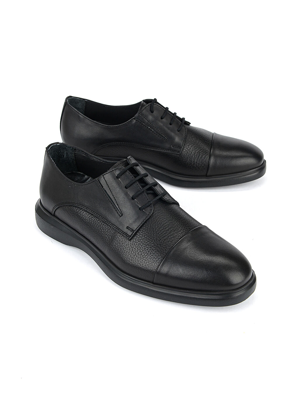 Erkek Hakiki Deri Ayakkabı 1611053Z1799 Siyah-1