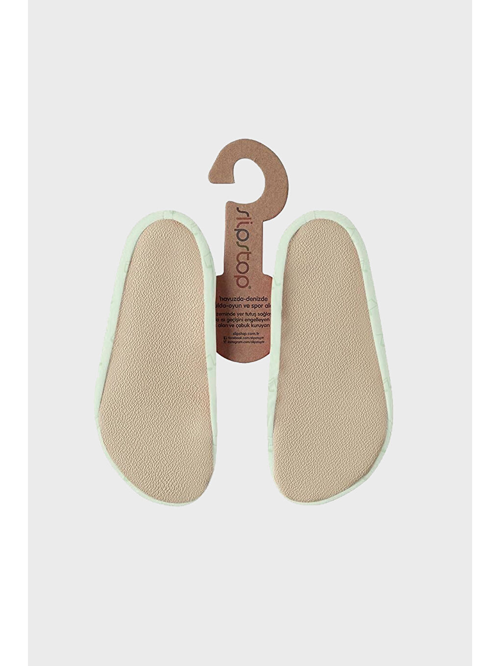 Yeşil Tango Baskılı Kaydırmaz Taban Havuz ve Deniz Ayakkabısı SS2512000001-1