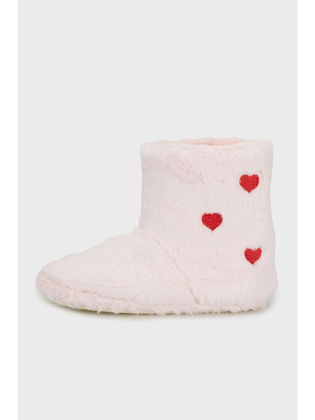 Pembe Kalpli Yumuşak Dokulu Pelüş Panduf 6722005-1