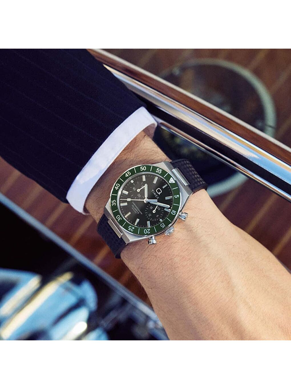 Siyah TW2Y56100 Erkek Kol Saati-5