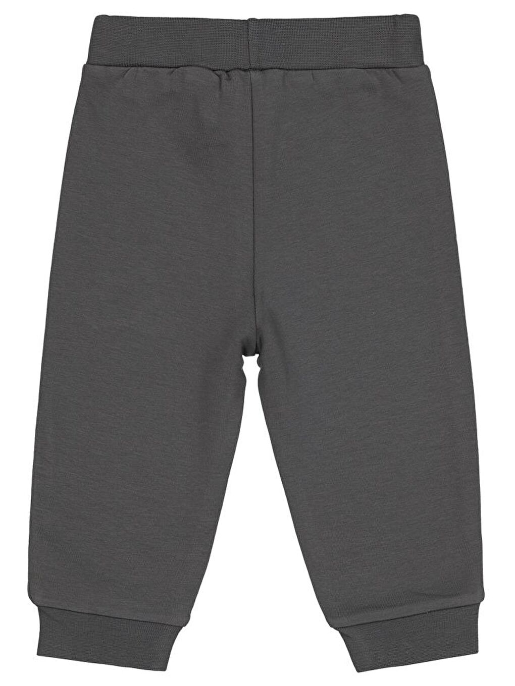 Gri Baby Teddy Baskılı 6-18 Ay Eşofman Altı-2