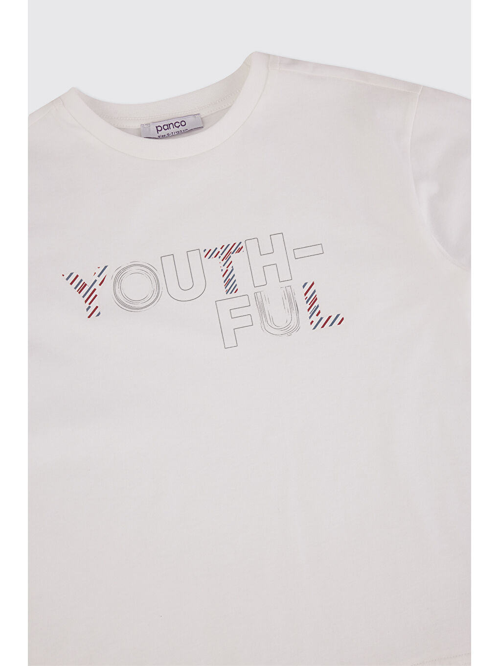 Erkek Çocuk Kısa Kollu Beyaz Tişört-4