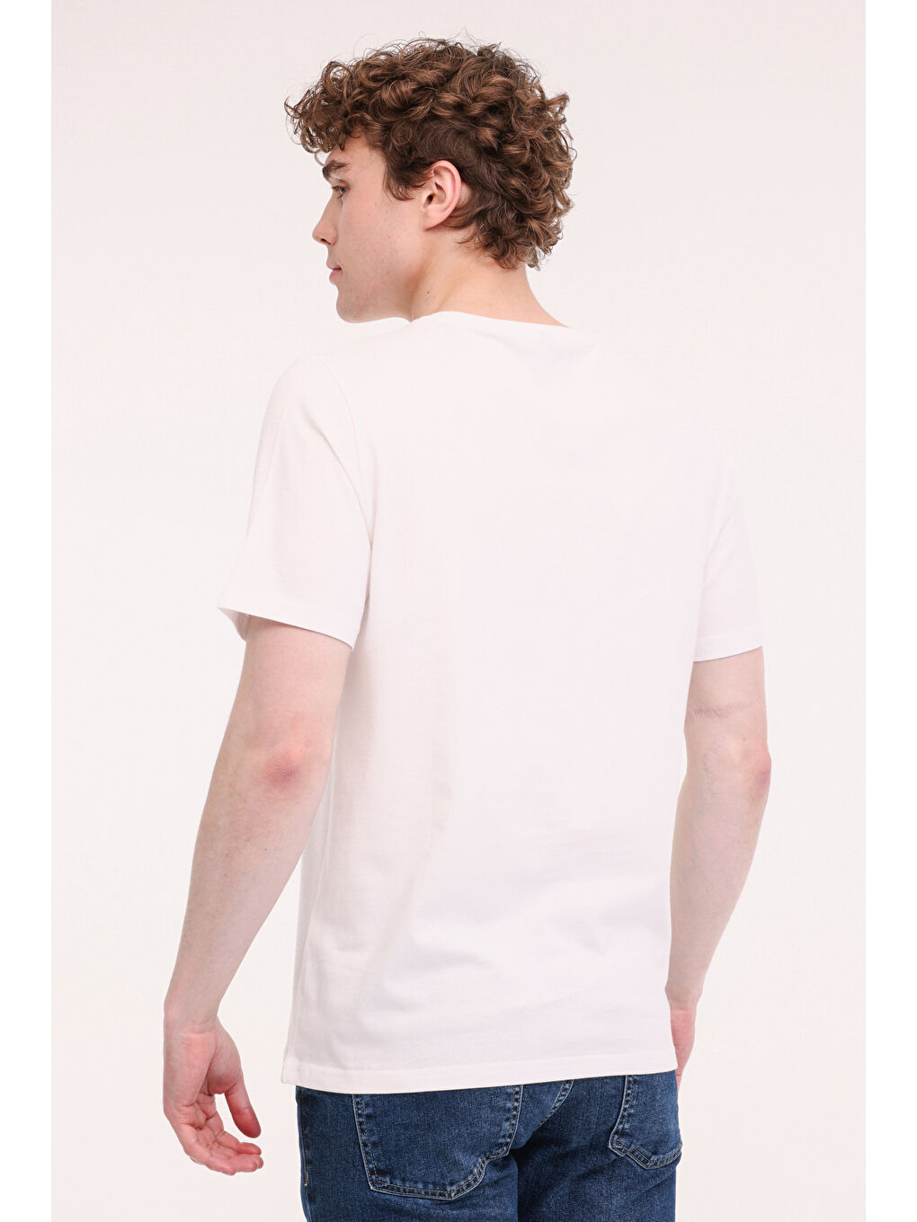 UL 11ATA-Y50 5FX Beyaz Unisex Kısa Kol T-Shirt-1