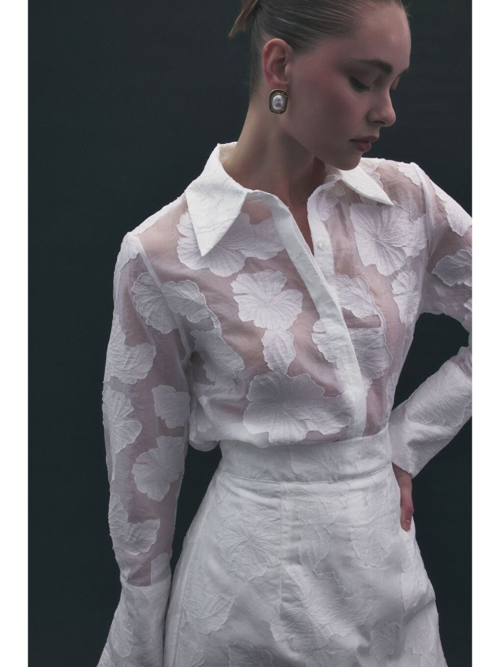 Belica Gömlek - Ekru-1