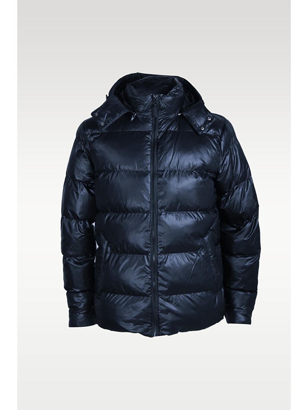 Erkek Lacivert Şişme Mont