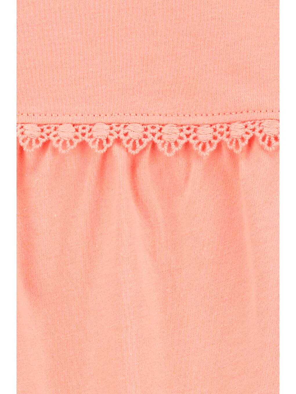 Turuncu Küçük Kız Çocuk Tshirt-1