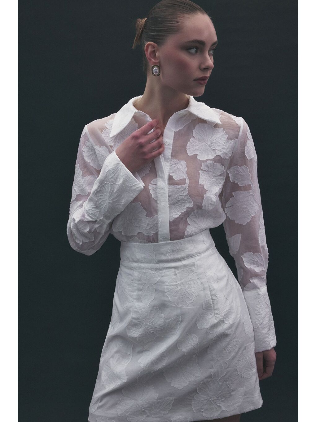 Belica Gömlek - Ekru-2