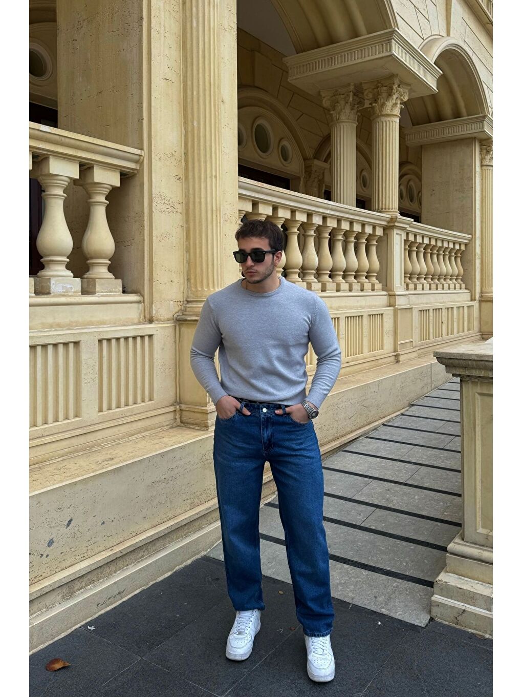 Mavi Erkek Basic Boyfriend Kalıp Yıkamalı Jean Pantolon