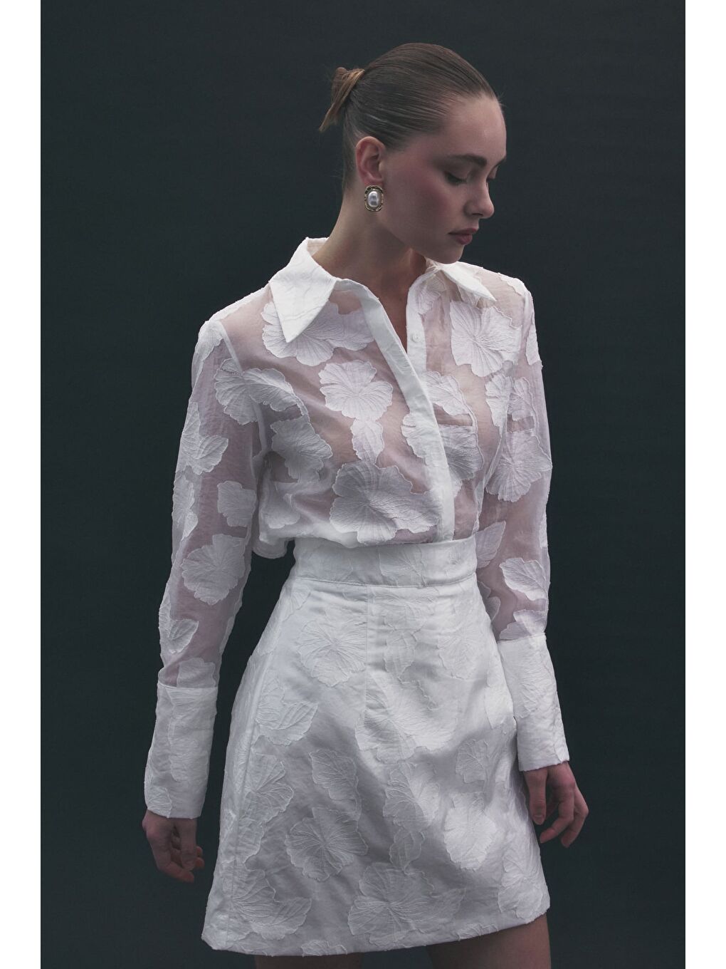 Belica Gömlek - Ekru-3