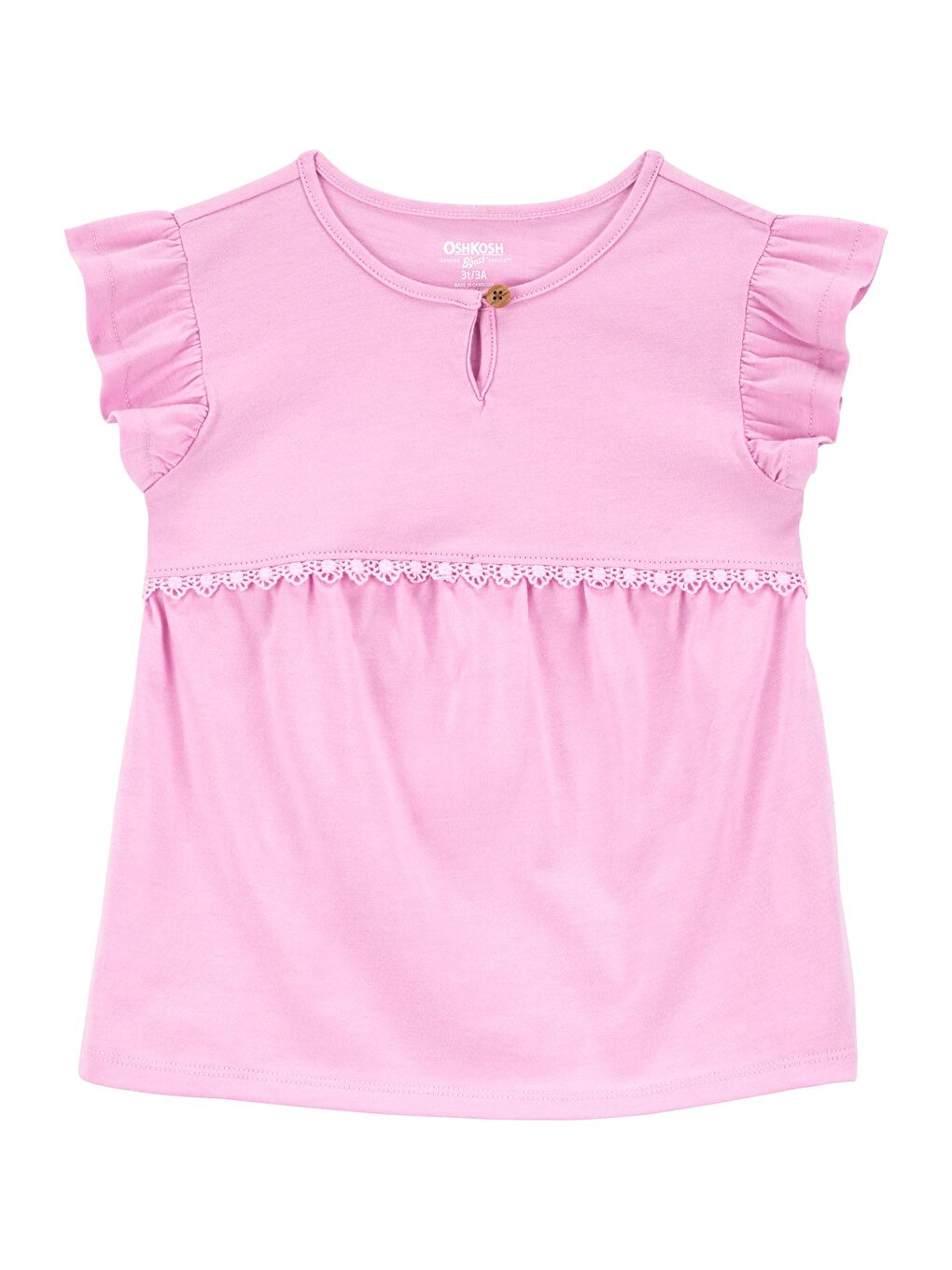 Pembe Küçük Kız Çocuk Tshirt