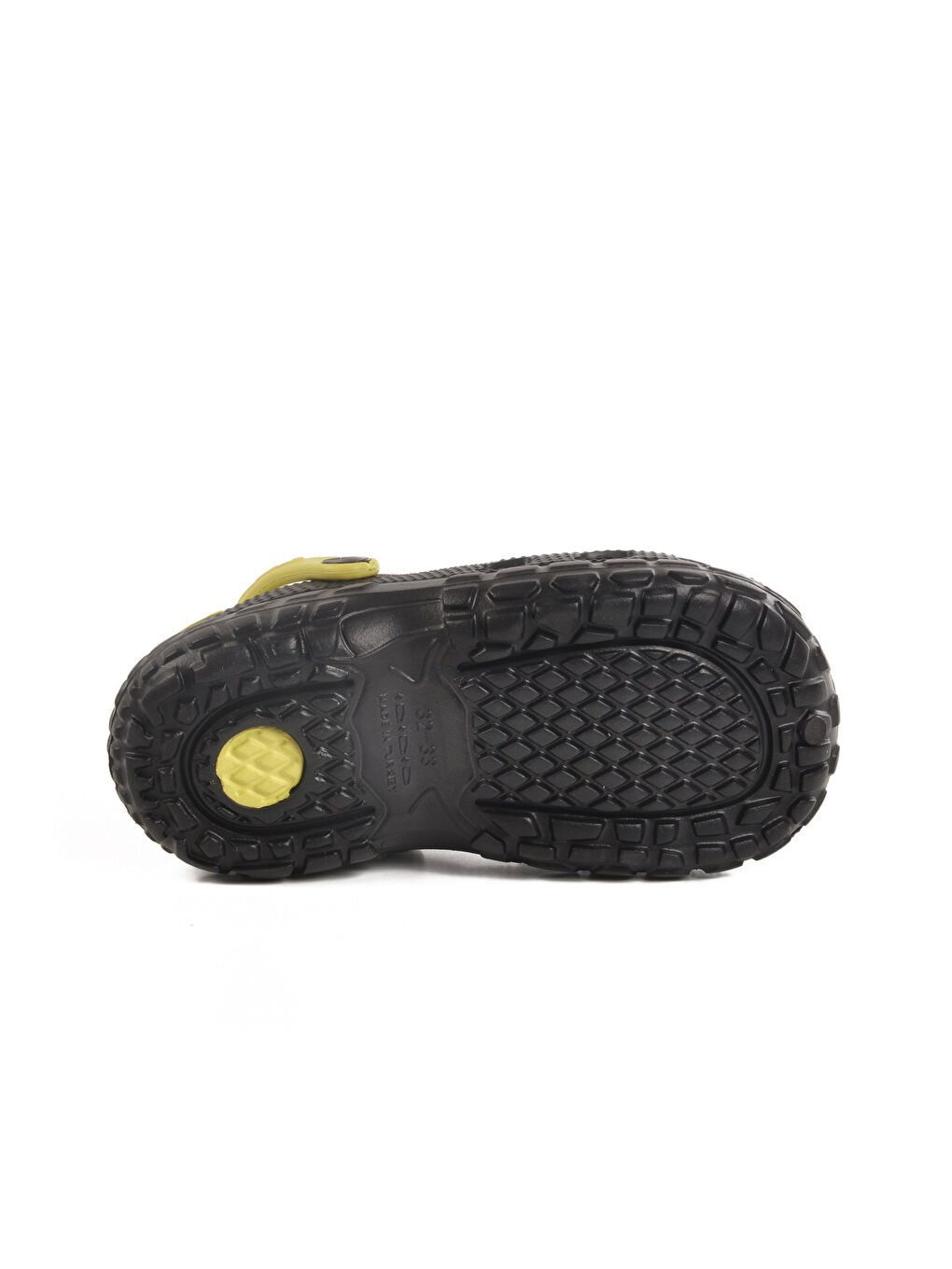 Siyah Eva Hafif Unisex Çocuk Sabo Terlik 960 P-F-4