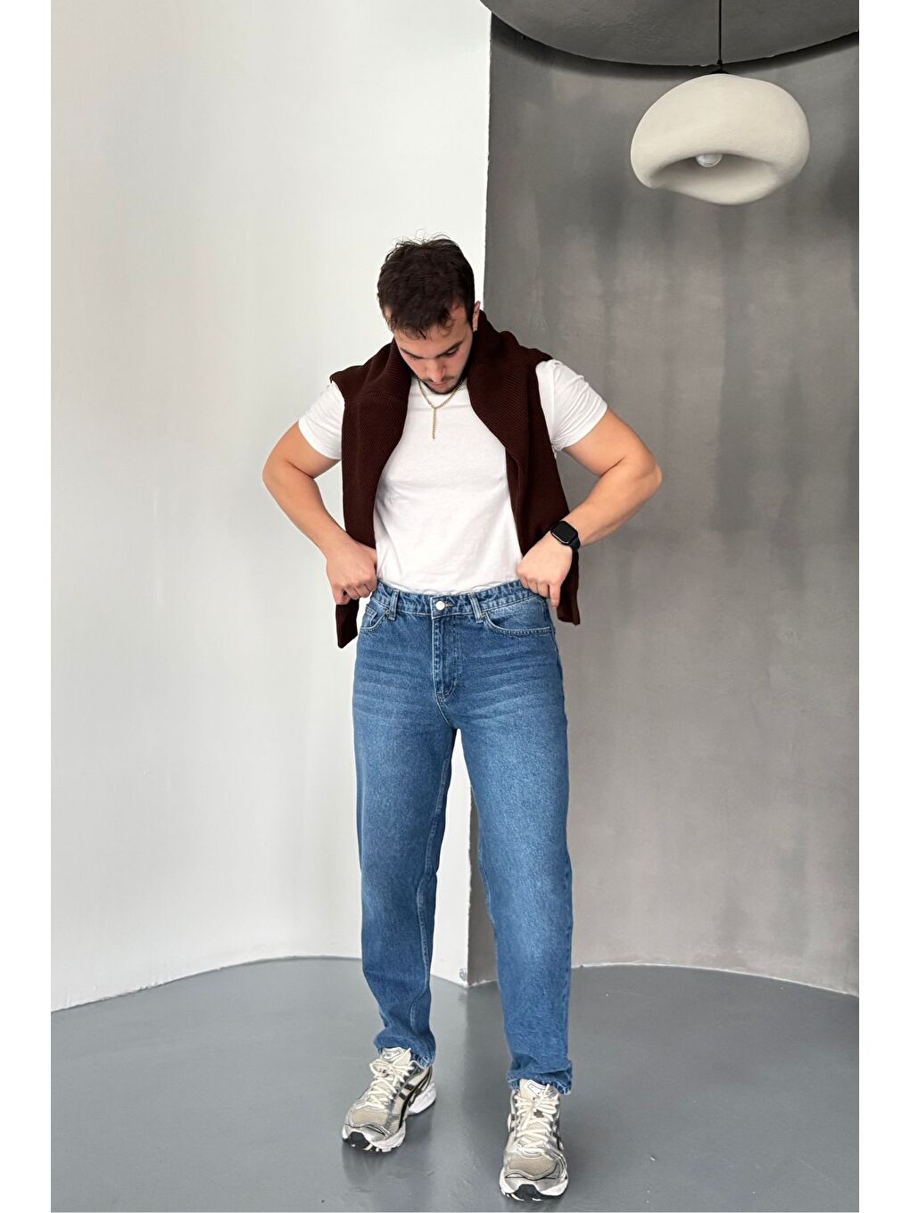 Mavi Erkek Basic Boyfriend Kalıp Yıkamalı Jean Pantolon-7