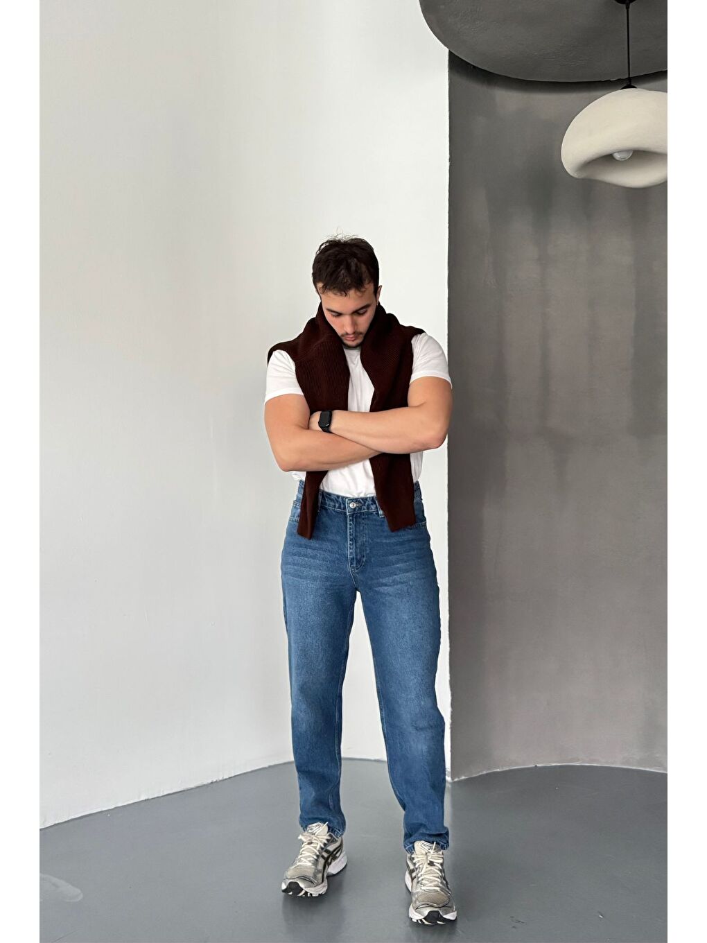 Mavi Erkek Basic Boyfriend Kalıp Yıkamalı Jean Pantolon-8