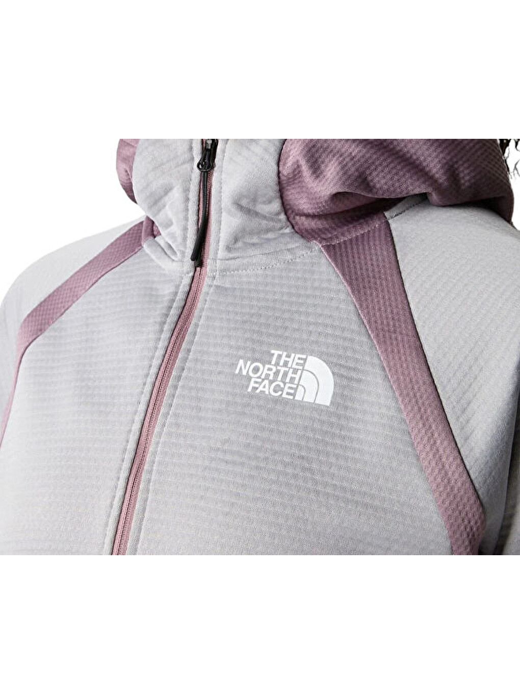 W Ma Full Zip Fleece Kadın Outdoor Ceketi Nf0a856coul1 Gri-4