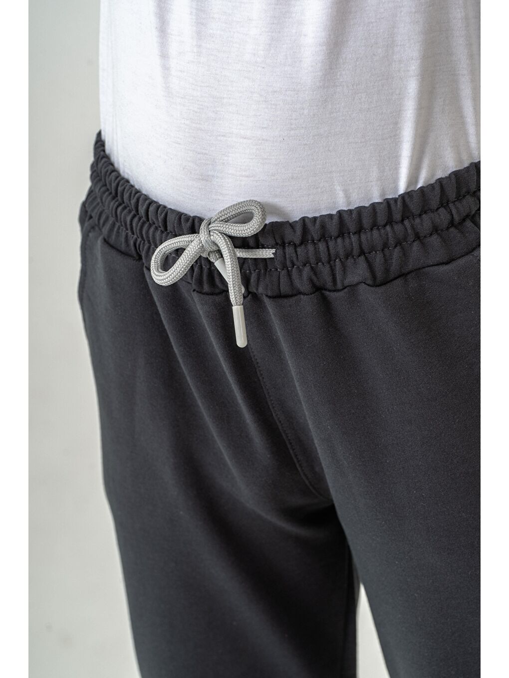 Gri Kargo Cepli Cep Kamuflaj Baskılı Fermuarlı Erkek Çocuk Eşofman Altı-6