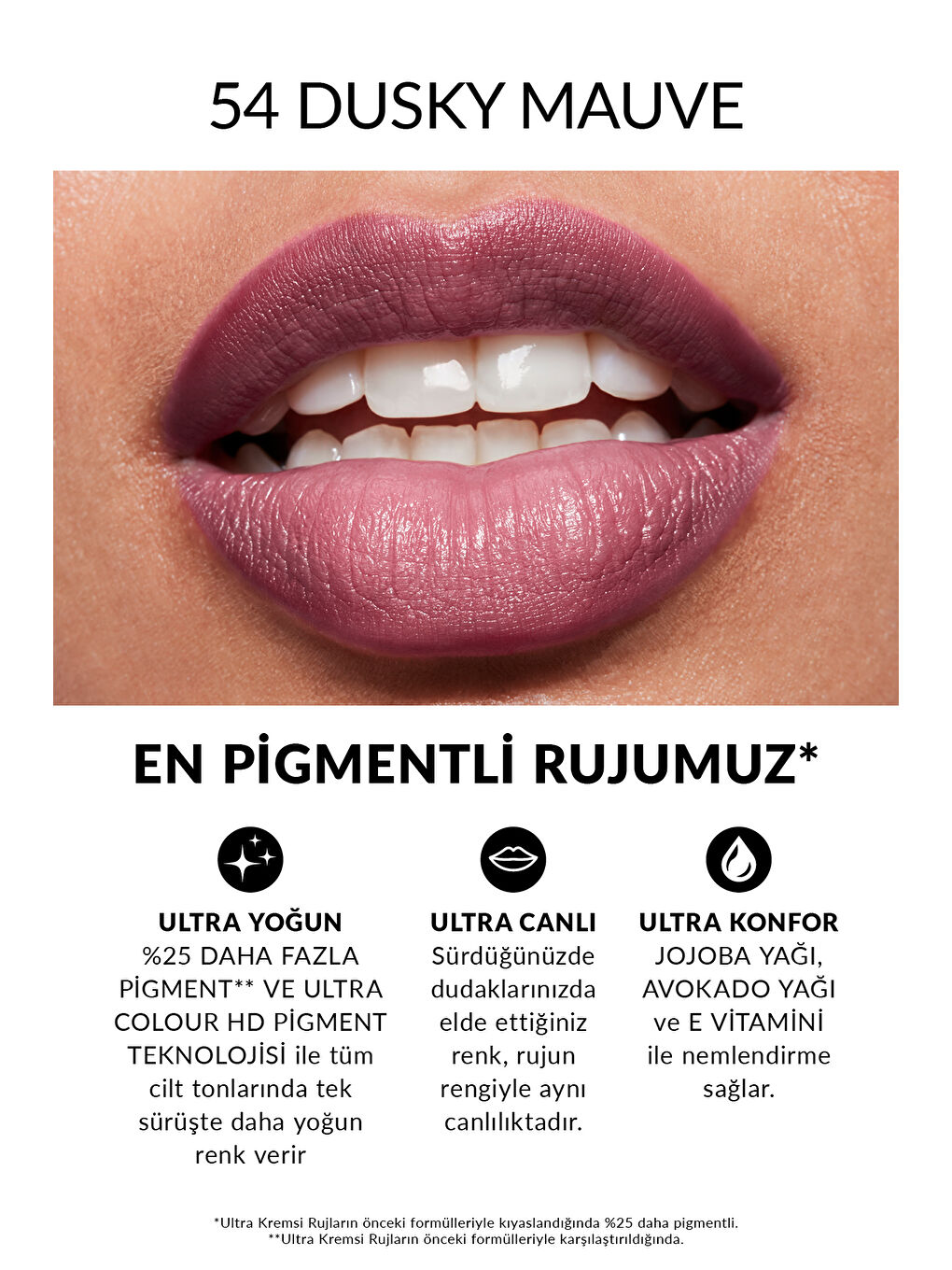 Ultra Kremsi Ruj - Dusky Mauve-1
