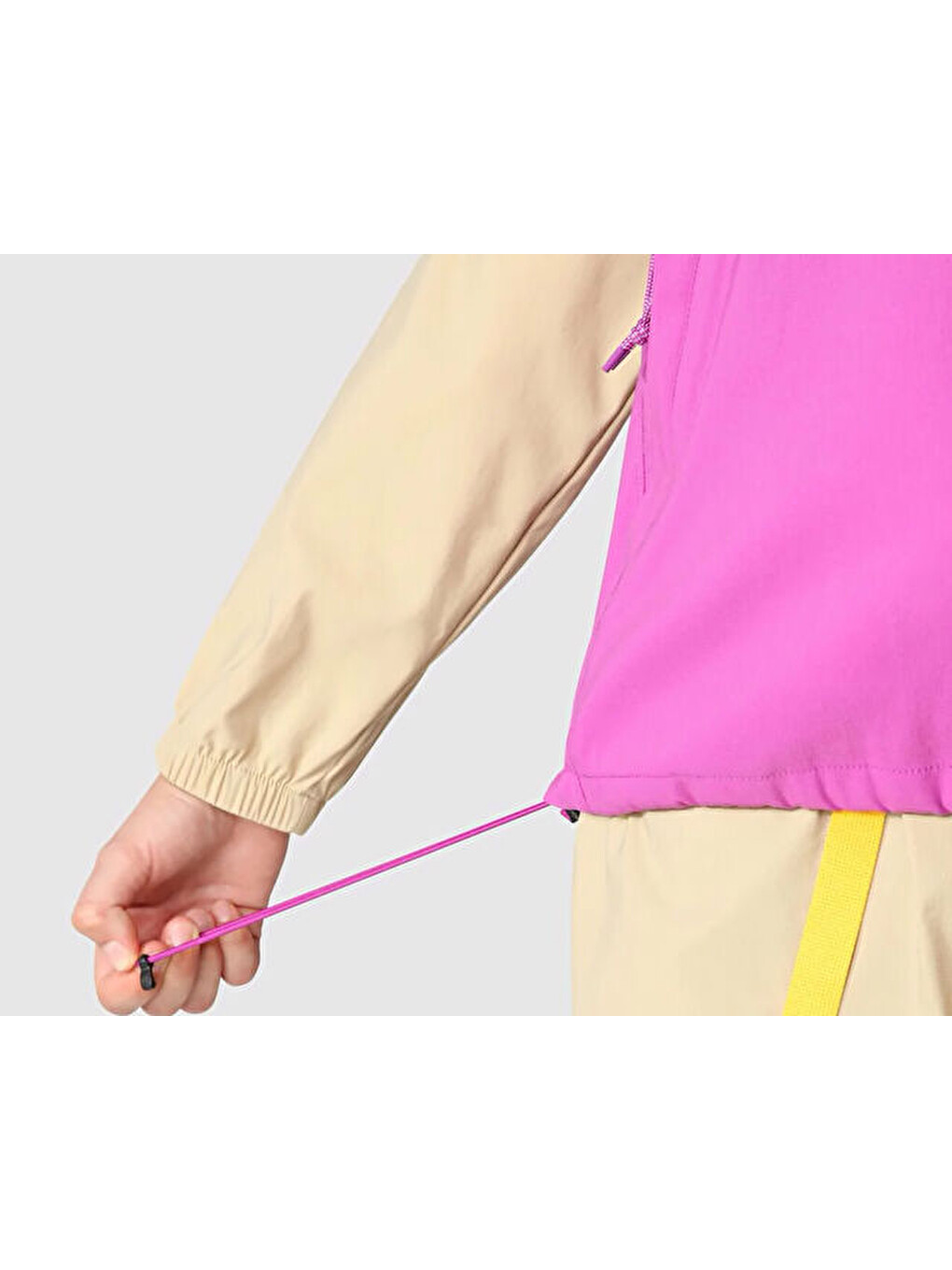 W Class V Pullover Kadın Outdoor Ceketi Nf0a534phzo1 Pembe-3