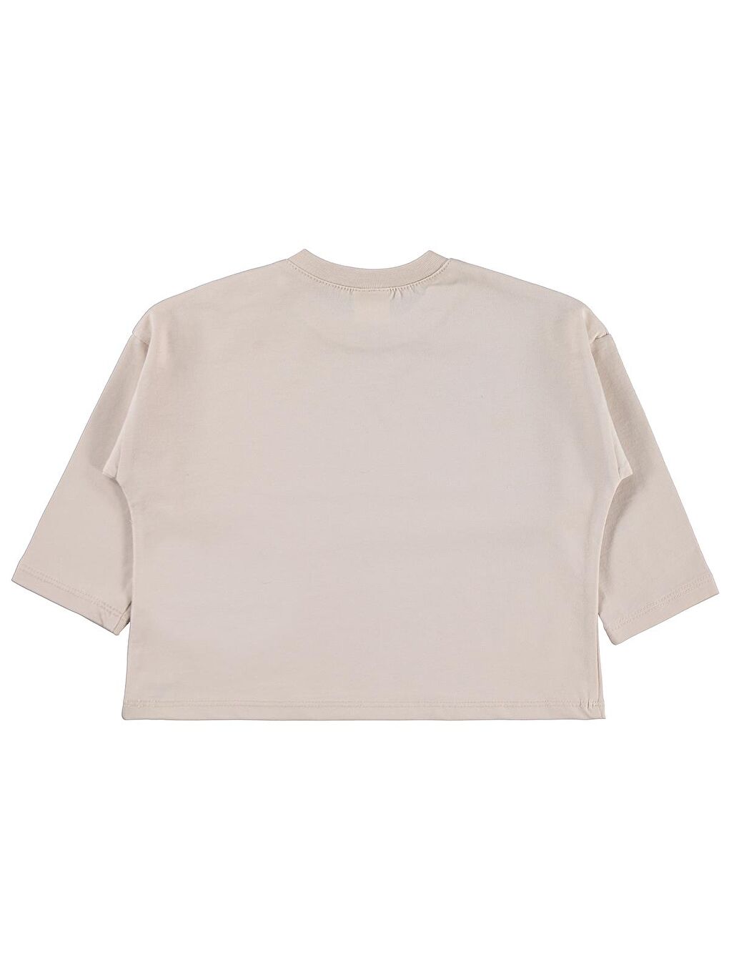 Baby Basic 6-18 Ay Sweatshirt - Bej 18-24 Ay-1