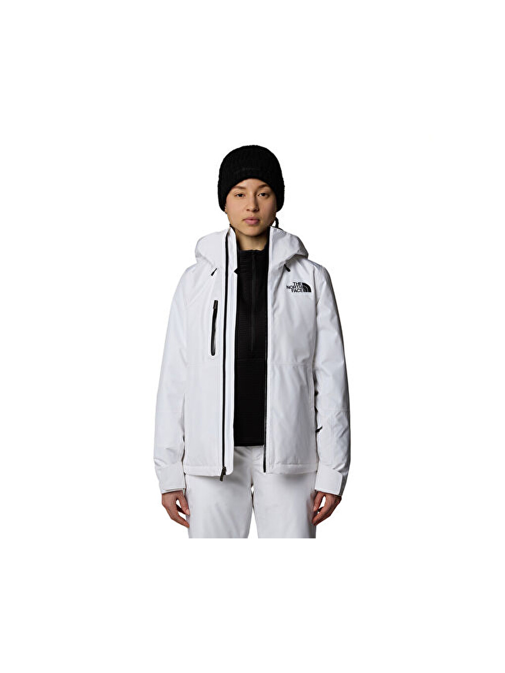 W Descendit Jacket Kadın Outdoor Ceketi Nf0a87xffn41 Beyaz