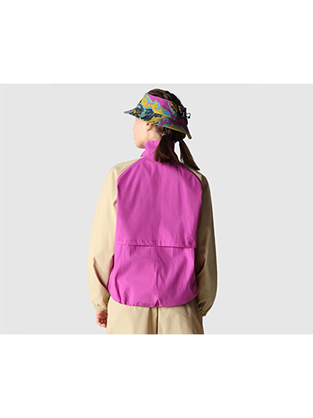 W Class V Pullover Kadın Outdoor Ceketi Nf0a534phzo1 Pembe-9