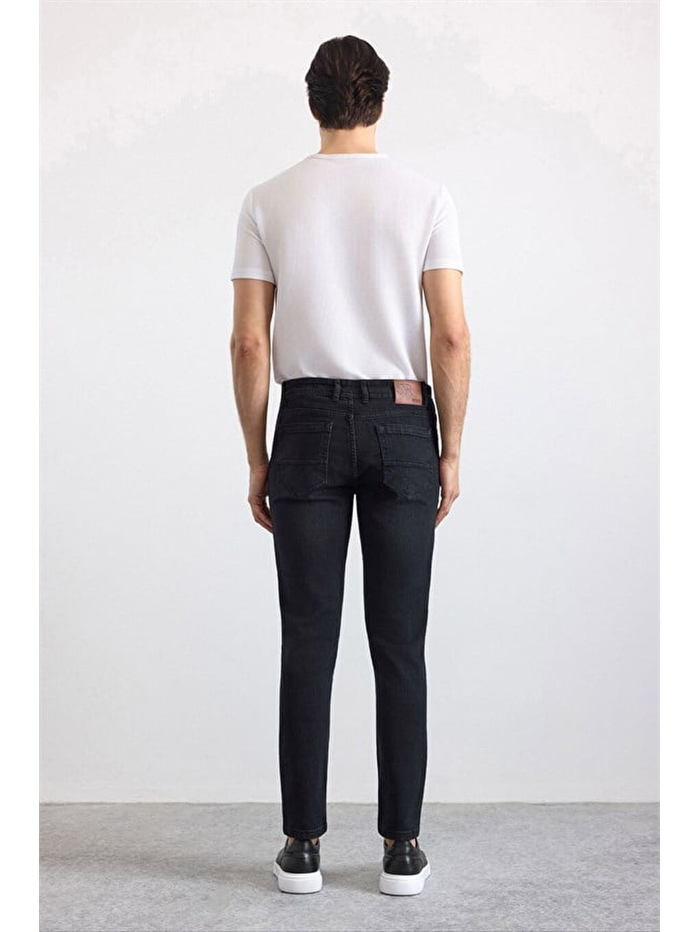 Siyah Denim Pantolon-3