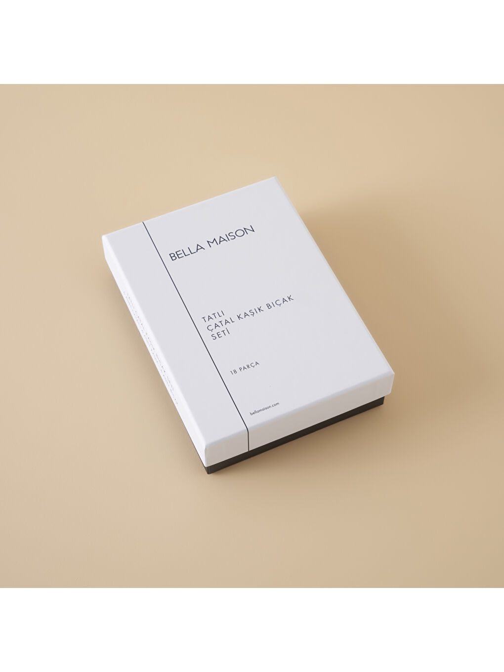 Siena 18 Parça 6 Kişilik Tatlı Çatal Kaşık Bıçak Seti Yeşil-3