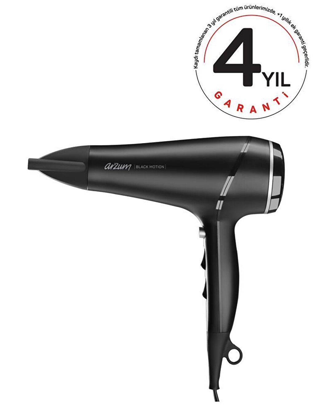 ARZUM Renksiz AR5099 Black Motion Saç Kurutma Makinesi - 1