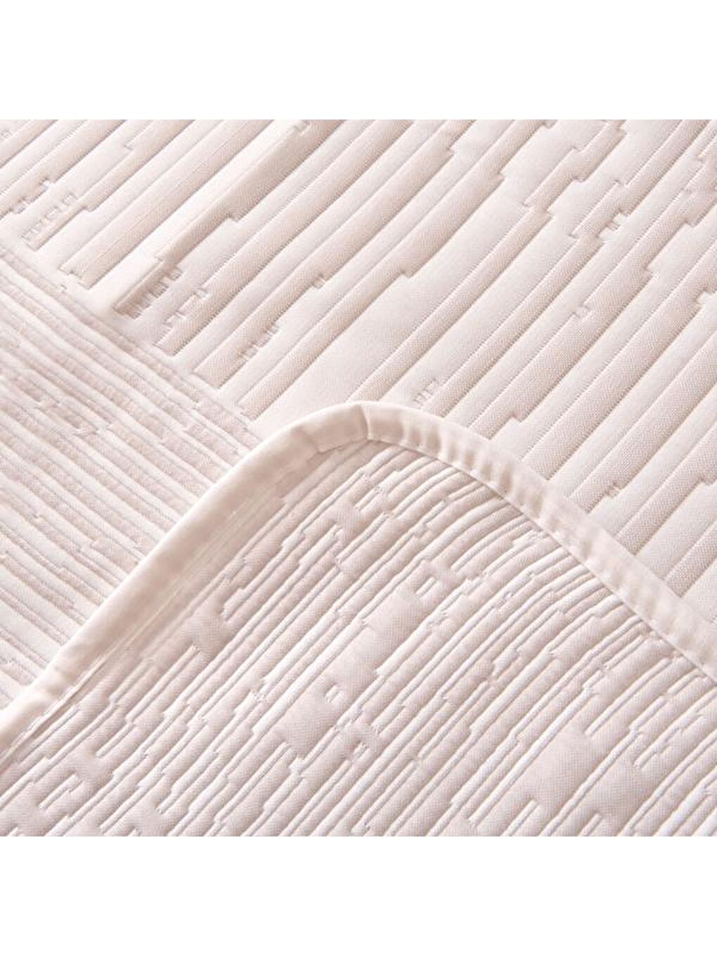 Soft Arven Tek Kişilik Yatak Örtüsü - Beyaz - 180x240 cm-2