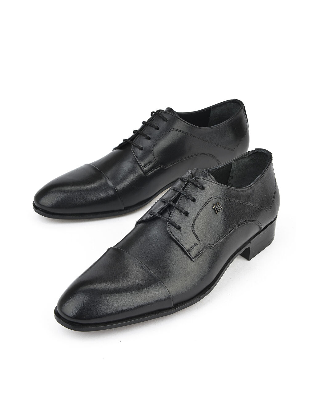 Erkek Hakiki Deri Klasik Ayakkabı 151985Z1040 Siyah-4